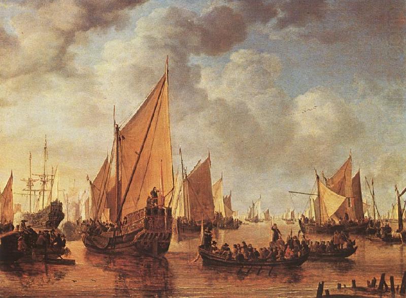 Visit of Frederick Hendriks II to Dordrecht in 1646 asr, VLIEGER, Simon de